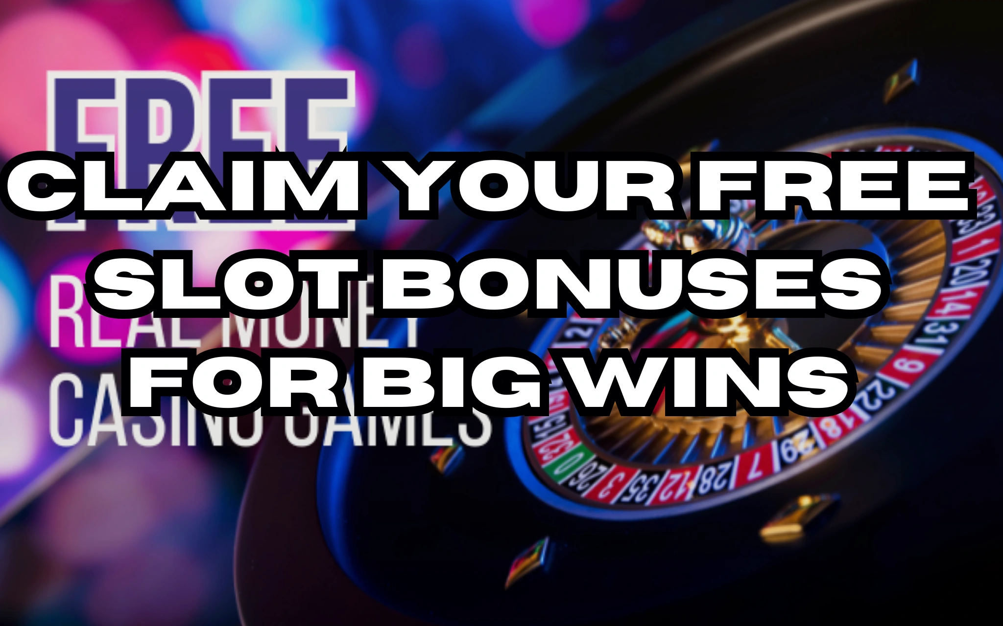 Claim Your Free Slot Bonuses for Big Wins