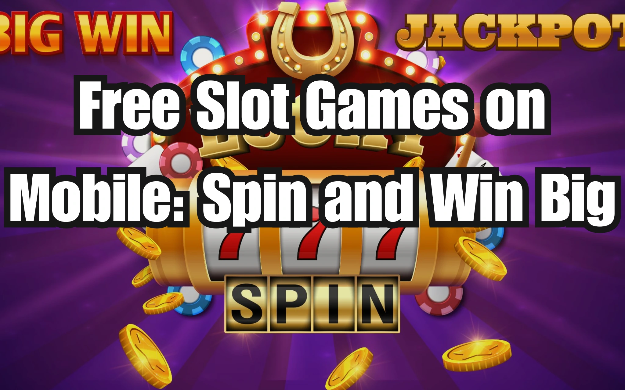 Free Slot Games on Mobile Spin and Win Big